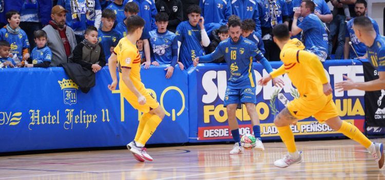 El Servigroup Peñíscola saca un gran punto ante el Barça (3-3)
