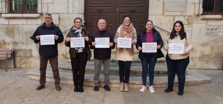 El Dret Civil Valencià: una reclamació política que reclamen els partits d’esquerra de Vinaròs