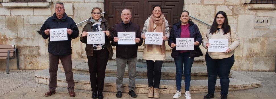El Dret Civil Valencià: una reclamació política que reclamen els partits d’esquerra de Vinaròs
