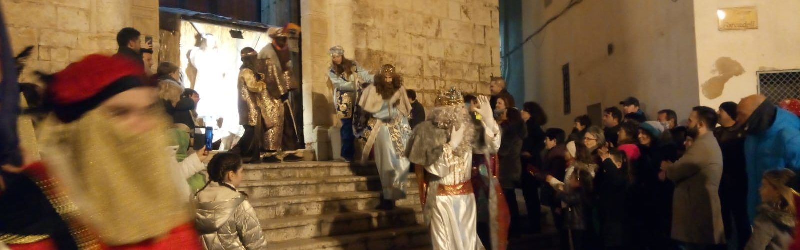 Arribada dels Reis Mags a Alcanar