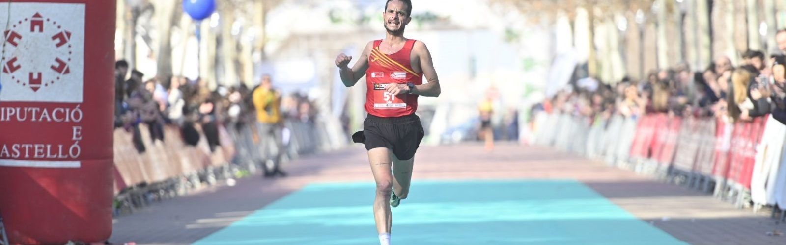 Edu Pla, cinquè absolut en la Mitja Marató de Castelló