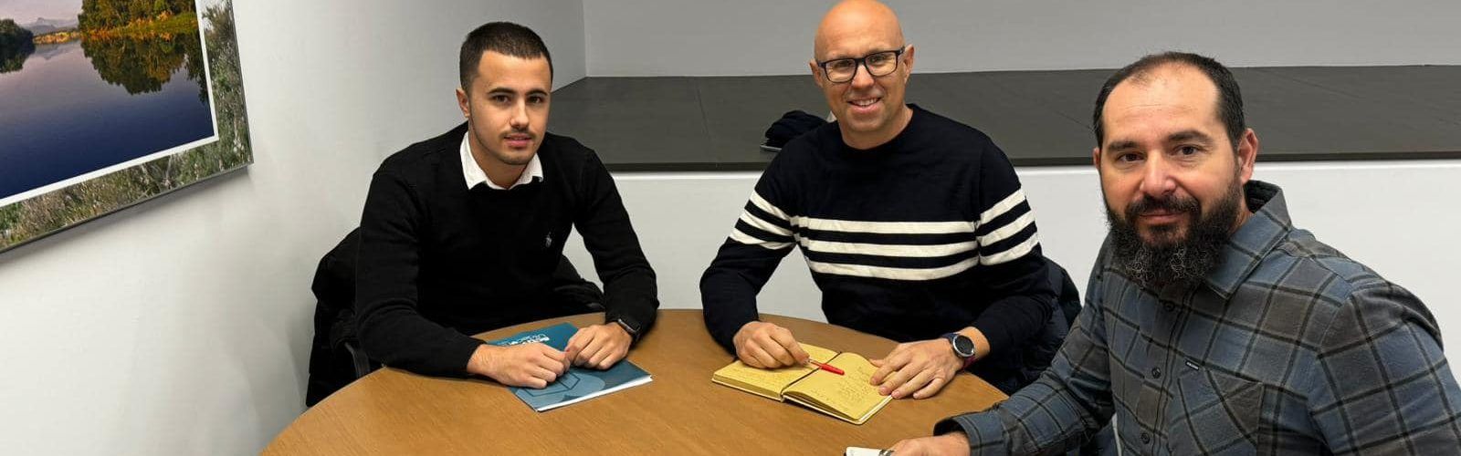 Els consellers comarcals del Montsià Joan Moisés i Pepo Morillo es reuneixen amb Miquel Alonso, Director dels SSTT de Territori a Terres de l’Ebre