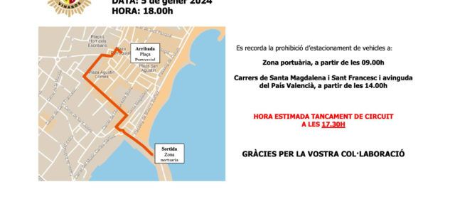 Vinaròs rebrà els Reis d’Orient amb una gran cavalcada