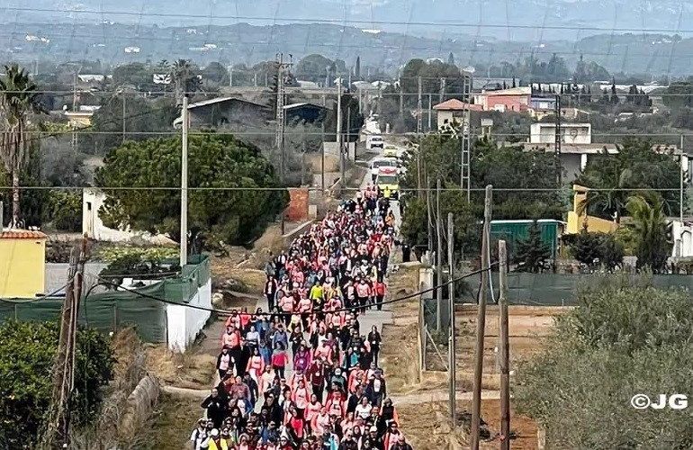 Vora 450 participants en la XX edició de la Volta a peu pels aljubs de Benicarló