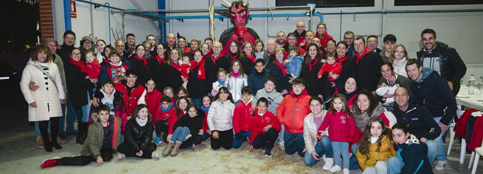 La confraria de Sant Antoni de Benicarló ja té enllestit el dimoni