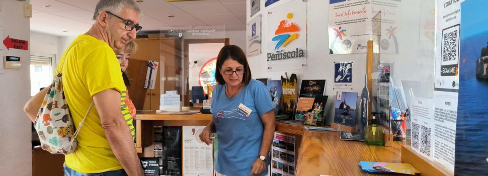 Les oficines d’informació turística de Peníscola atenen més de 100.000 consultes el 2023