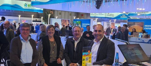 L’alcalde de Santa Magdalena present a FITUR per a promocionar la localitat