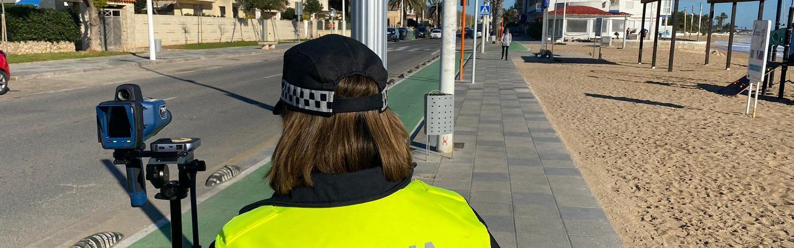 La Policia Local de Benicarló reforça la seguretat viària amb l’adquisició d’un radar mòbil