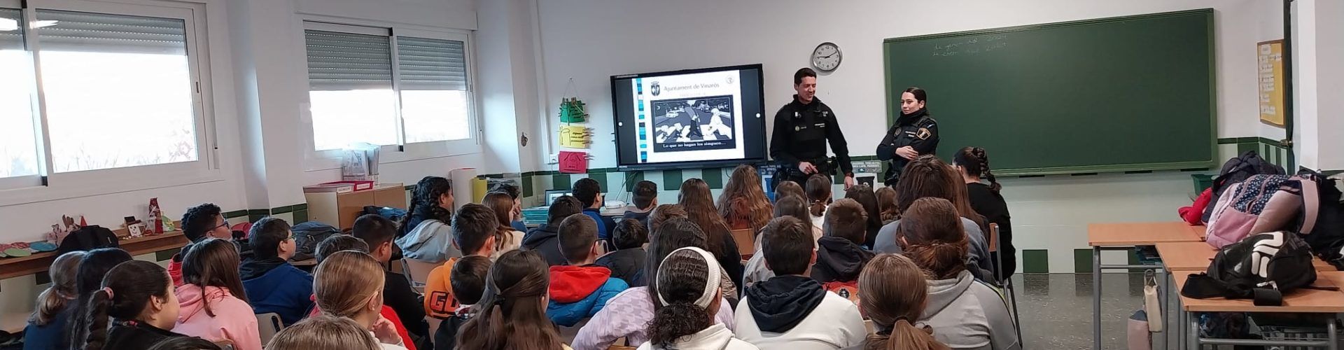 Xerrades de la policia local a l’alumnat de les escoles