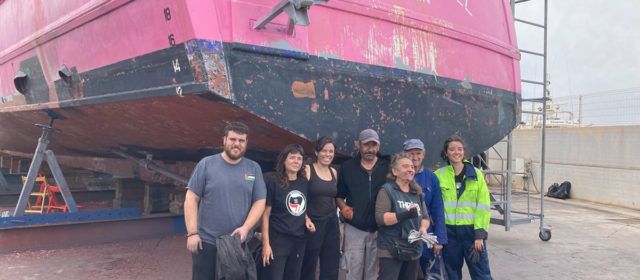 L’Aurora presenta el seu projecte de suport a la flota de rescat civil humanitari a la Casa de la Cultura de Vinaròs