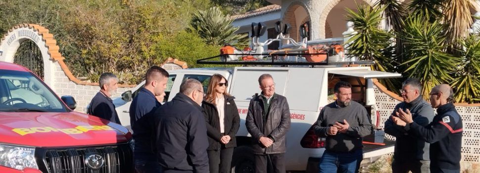Les Brigades de Mitigació de Riscos i Emergències actuen en Alcalà-Alcossebre per a previndre el risc d’incendis forestals