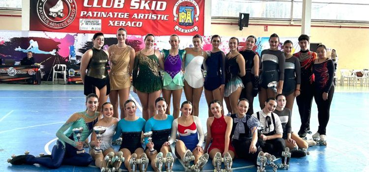 La vinarocense Iris Viana Fuster logra la décima posición en la primera fase preautonómica en modalidad libre de patinaje artístico