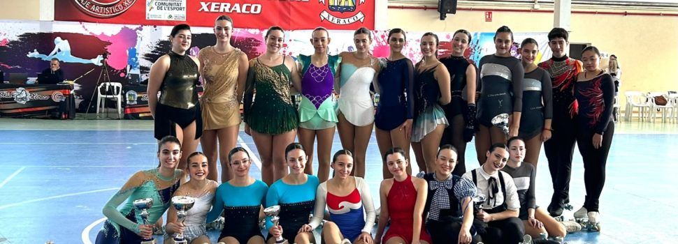La vinarocense Iris Viana Fuster logra la décima posición en la primera fase preautonómica en modalidad libre de patinaje artístico
