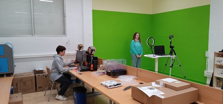 A  L’IES Joan Coromines l’Aula Ateca ja és operativa