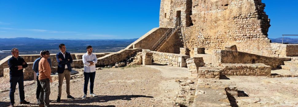 La Diputació de Castelló actuarà en la millora de la zona de l’aljub del castell de Xivert