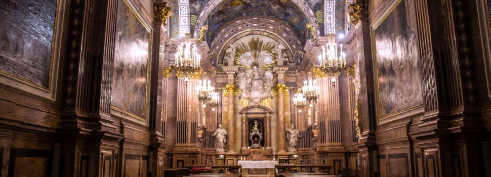 Esquerdes i fissures a la Capella de la Cinta de la catedral de Tortosa