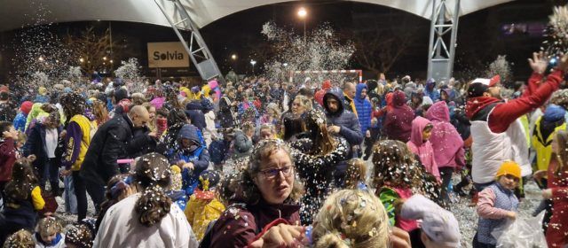 La gran batalla de confeti del Carnaval
