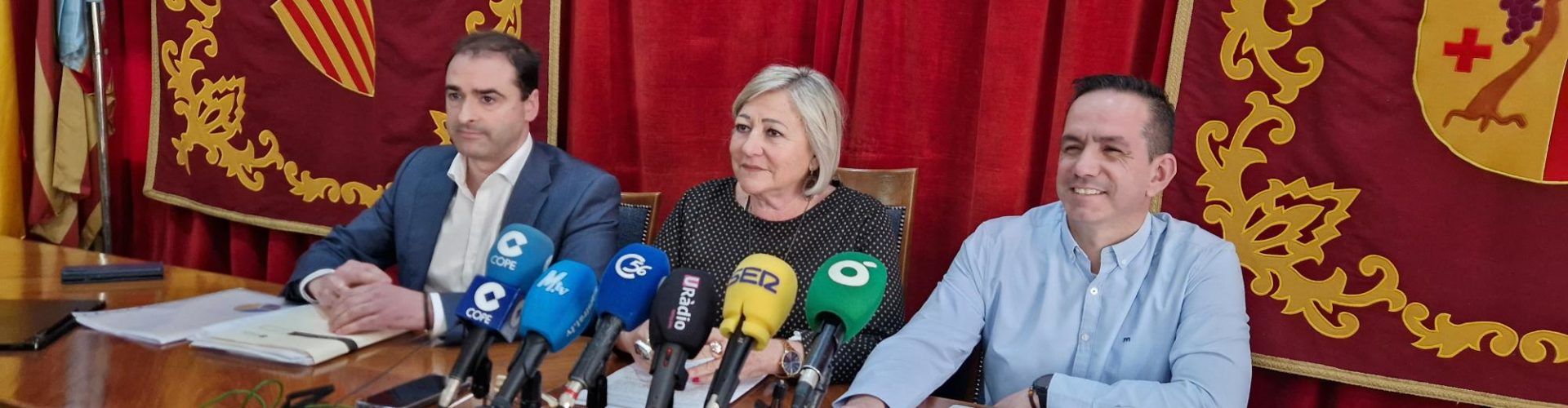 Presentació del pressupost municipal 2024 de Vinaròs, primer del tripartit PP-PVI-VOX