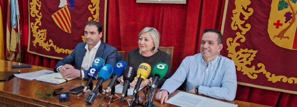 Presentació del pressupost municipal 2024 de Vinaròs, primer del tripartit PP-PVI-VOX