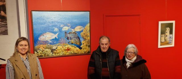 Exposició de J Antonio Álvarez Márquez, de les Cases d’Alcanar, a l’Auditori de Vinaròs