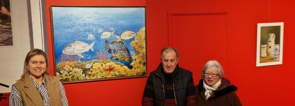 Exposició de J Antonio Álvarez Márquez, de les Cases d’Alcanar, a l’Auditori de Vinaròs