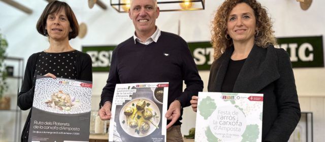 Amposta inicia el compte enrere per a la Festa de l’Arròs i la Carxofa