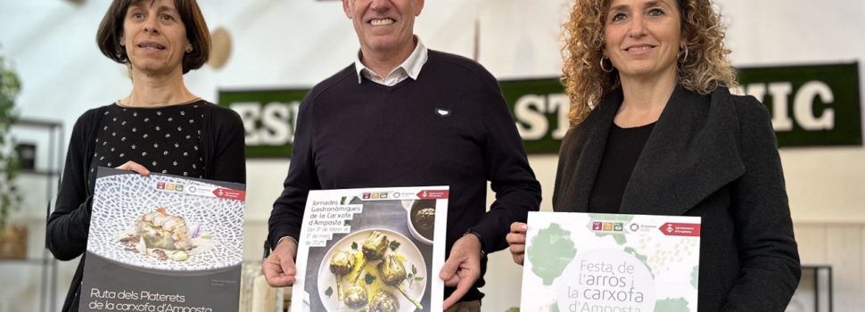 Amposta inicia el compte enrere per a la Festa de l’Arròs i la Carxofa