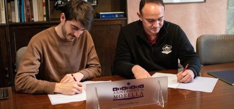 Carns de Morella i Carn Natural signen un acord per la gestió de l’escorxador