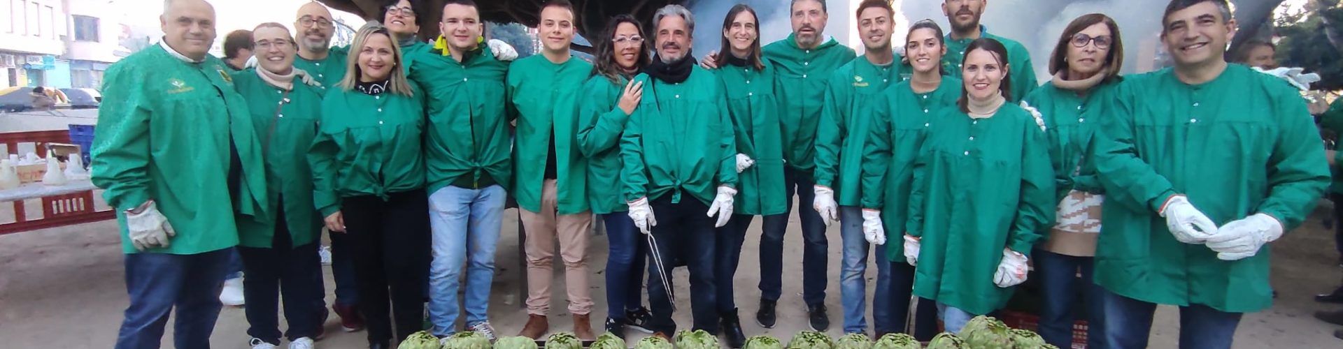 Exitoso cierre de la Fiesta de a Alcachofa con la torrada popular, con más de dos mil raciones servidas