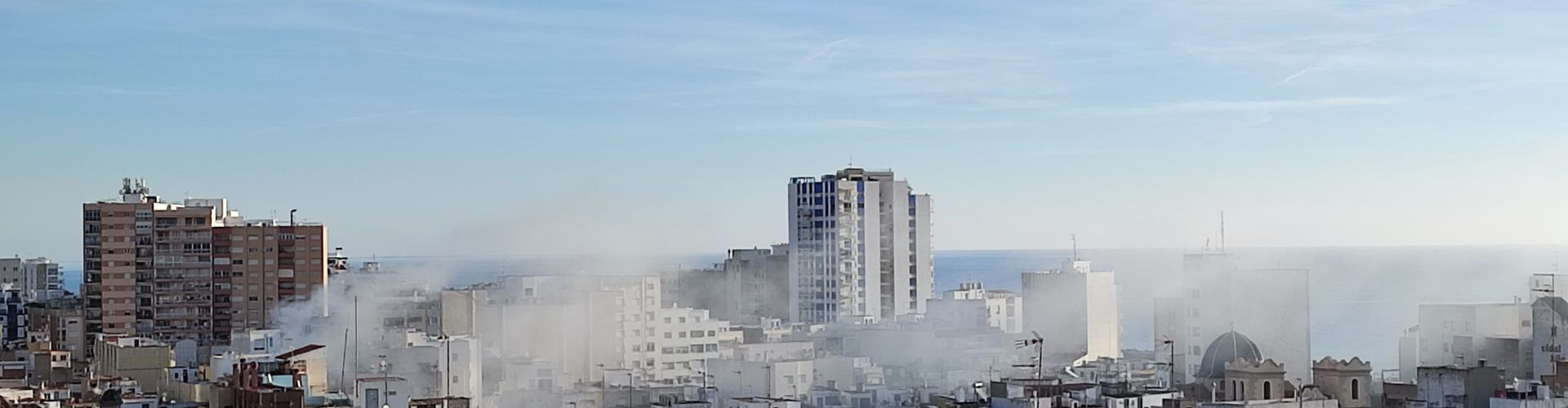 Un herido grave en el incendio de una vivienda en Vinaròs
