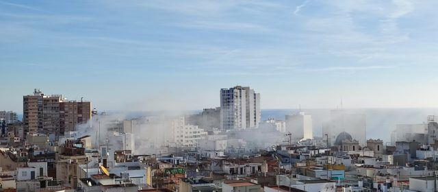 Un herido grave en el incendio de una vivienda en Vinaròs