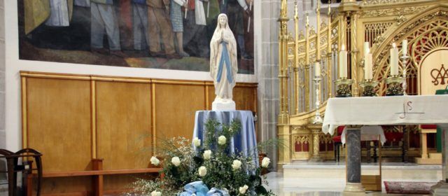 Mañana, festividad de Nuestra Señora de Lourdes