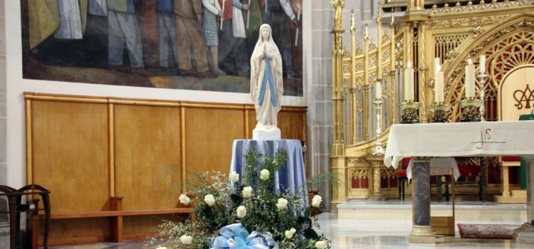 Mañana, festividad de Nuestra Señora de Lourdes