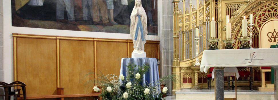 Mañana, festividad de Nuestra Señora de Lourdes