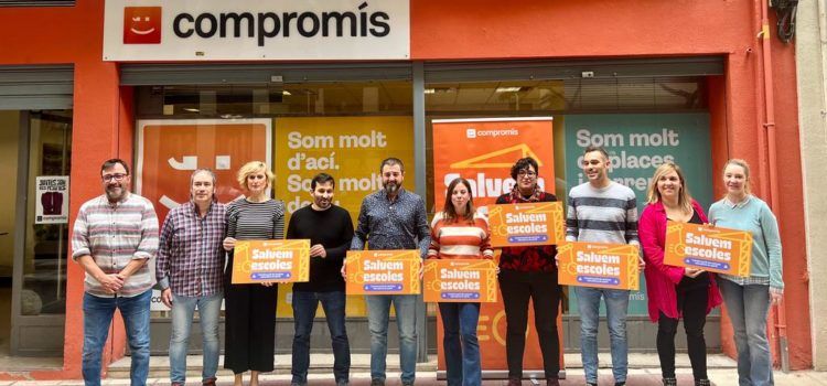 Compromís recolza les concentracions a Betxí, Benicarló i Borriol per la paralització de la construcció dels seus centres educatius