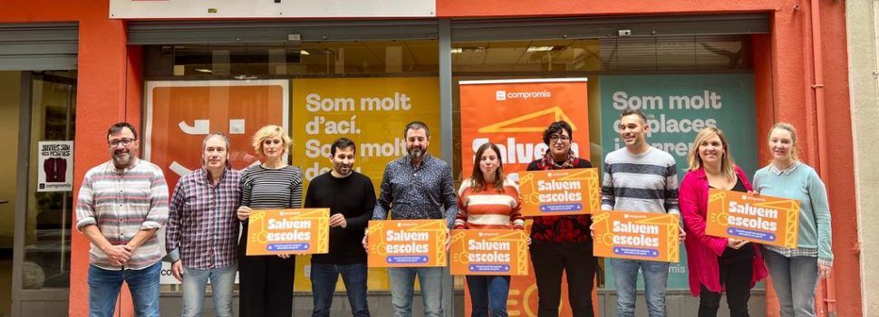 Compromís recolza les concentracions a Betxí, Benicarló i Borriol per la paralització de la construcció dels seus centres educatius