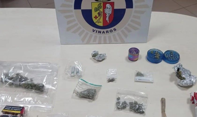 Intervencions de droga durant el Carnaval per la unitat canina de la policia local de Vinaròs