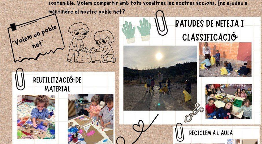 El CRA L’Ullastre de Tírig demana un poble net