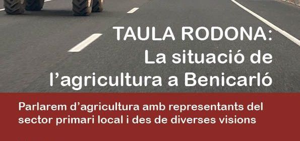 Taula rodona sobre la situació de l’agricultura a Benicarló