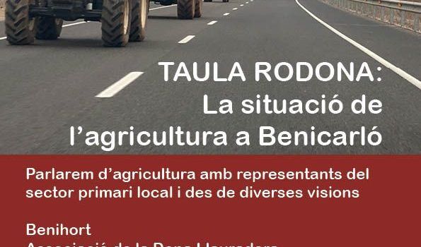 Taula rodona sobre la situació de l’agricultura a Benicarló