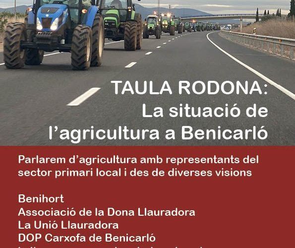 Taula rodona sobre la situació de l’agricultura a Benicarló