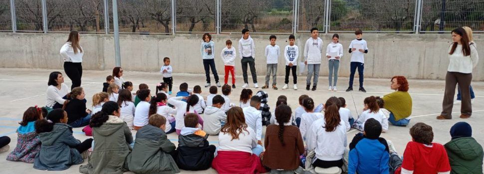 L’alumnat del CEIP Alberto Selma celebra els dies de la Pau i de l’Arbre