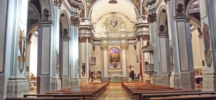 Ben Vist: Interior de l’església parroquial d’Alcalà de Xivert