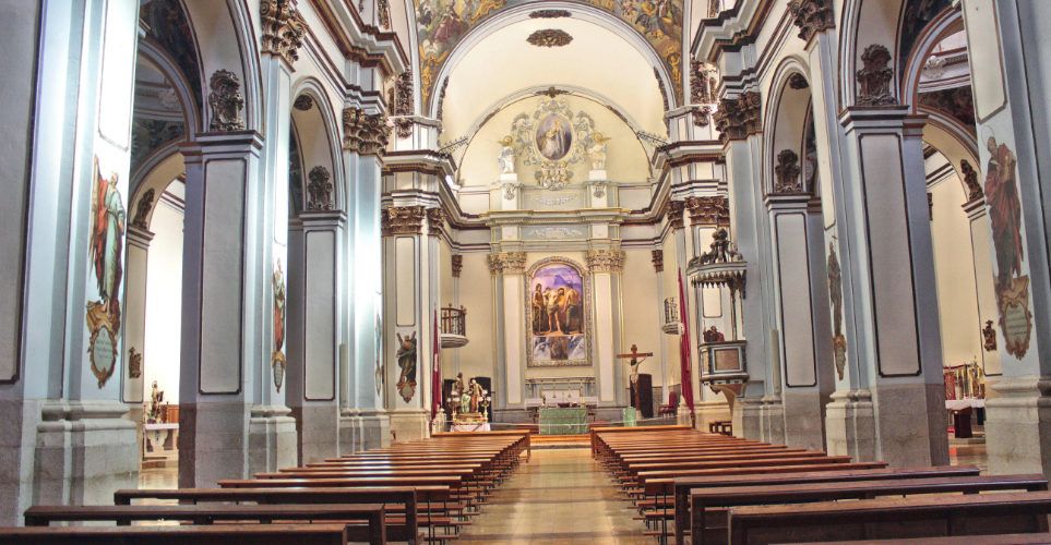 Ben Vist: Interior de l’església parroquial d’Alcalà de Xivert