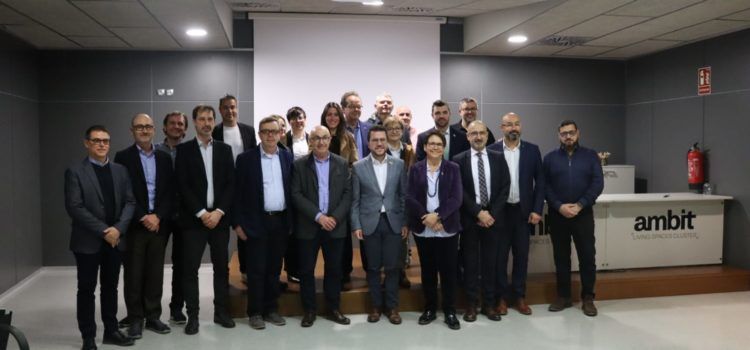 El president de la Generalitat, Pere Aragonès, visita la Sénia