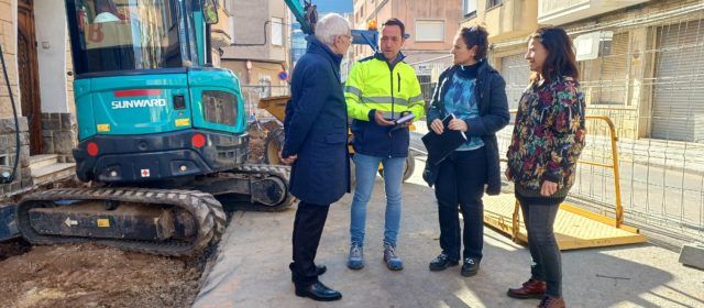 La renovació del carrer del Doctor Ferrer finalitzarà abans de tres mesos