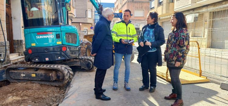 La renovació del carrer del Doctor Ferrer finalitzarà abans de tres mesos
