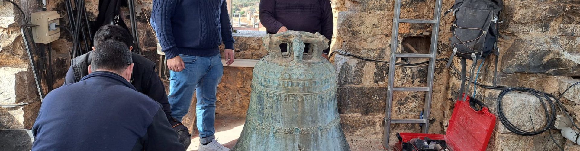 L’Ajuntament de Canet lo Roig conclou la restauració de les campanes de l’Església de Sant Miquel