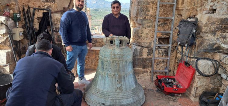 L’Ajuntament de Canet lo Roig conclou la restauració de les campanes de l’Església de Sant Miquel