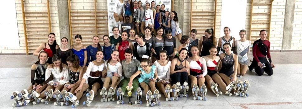 Participació vinarossenca en la prova de patinatge a Alberic